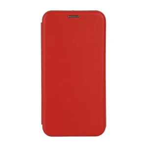 Husa Book OC Piele Ecologica pentru Samsung Galaxy S21 FE Rosu