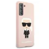 Husa Cover Karl Lagerfeld Iconic Full Body pentru Samsung Galaxy S21 Plus Pink