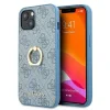 Husa Cover Guess PU 4G Ring Case pentru iPhone 13 Mini Blue