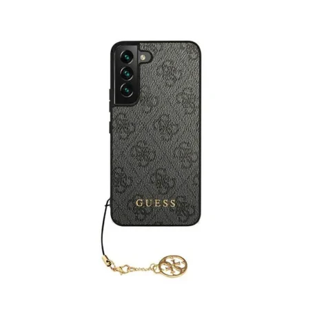 Husa Cover Guess 4G Charms pentru Samsung Galaxy S22 Grey