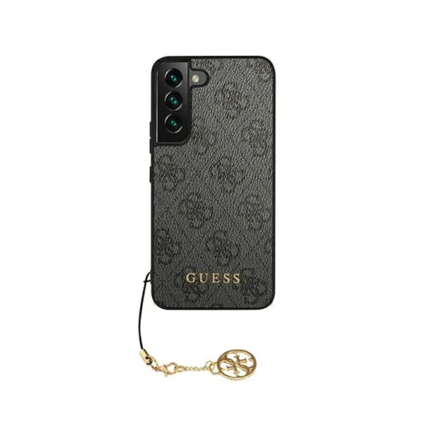 Husa Cover Guess 4G Charms pentru Samsung Galaxy S22 Grey