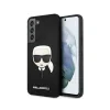 Husa Cover Karl Lagerfeld Saffiano Karl Head pentru Samsung Galaxy S22 Plus Black