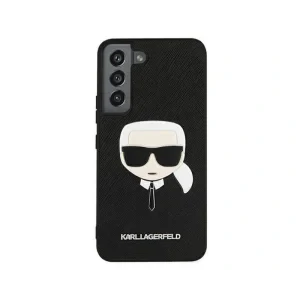 Husa Cover Karl Lagerfeld Saffiano Karl Head pentru Samsung Galaxy S22 Plus Black