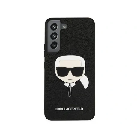Husa Cover Karl Lagerfeld Saffiano Karl Head pentru Samsung Galaxy S22 Plus Black