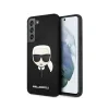 Husa Cover Karl Lagerfeld Saffiano K&amp;C Heads pentru Samsung Galaxy S22 Black