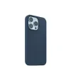 Husa Cover Kingxbar Magsafe Silicone Series pentru iPhone 13 Pro Max Albastru