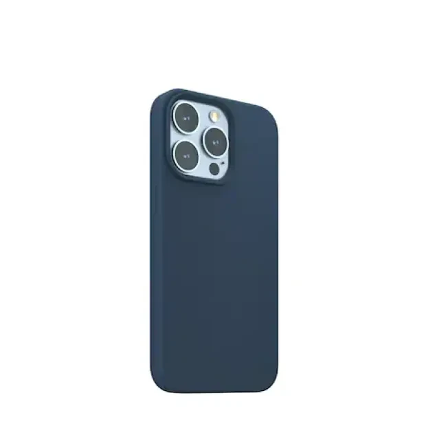 Husa Cover Kingxbar Magsafe Silicone Series pentru iPhone 13 Pro Max Albastru