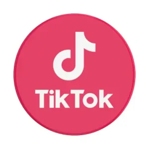 Suport Telefon Popsockets PG TikTok Pink BK BK