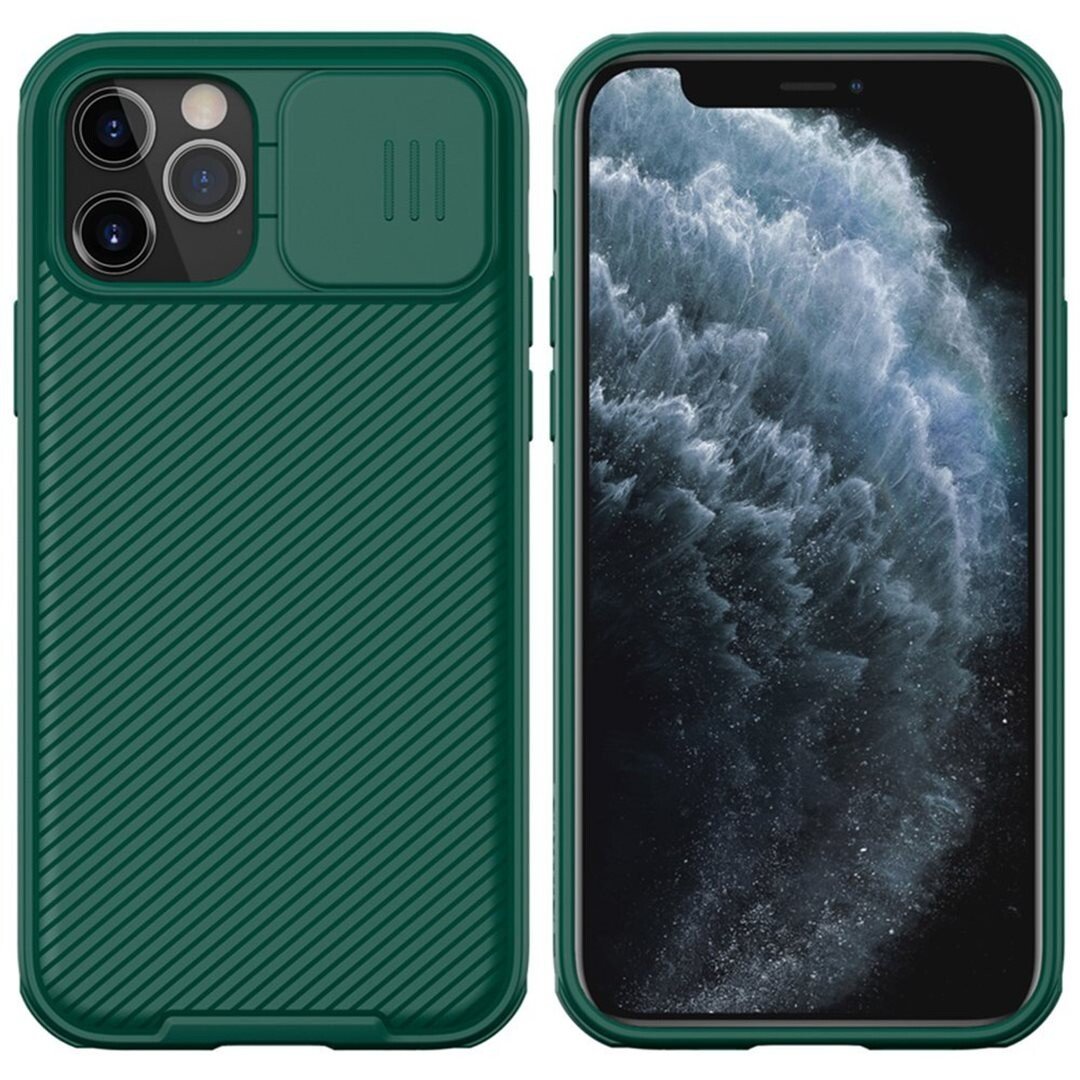 Husa Cover Nillkin CamShield Pro Hard pentru iPhone 12/12 Pro Verde thumb