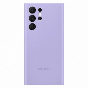 Husa Cover Silicone Cover pentru Samsung Galaxy S22 Ultra Lavender