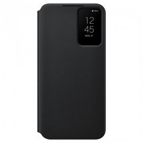 Husa Book Clear View Samsung pentru Samsung Galaxy S22 Plus EF-ZS906CBEGEE Black thumb