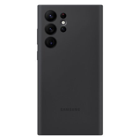 Husa Cover Silicone Cover pentru Samsung Galaxy S22 Ultra EF-PS908TBEGWW Black thumb