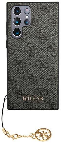 Husa Cover Guess 4G Charms pentru Samsung Galaxy S22 Ultra Grey thumb