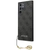 Husa Cover Guess 4G Charms pentru Samsung Galaxy S22 Ultra Grey