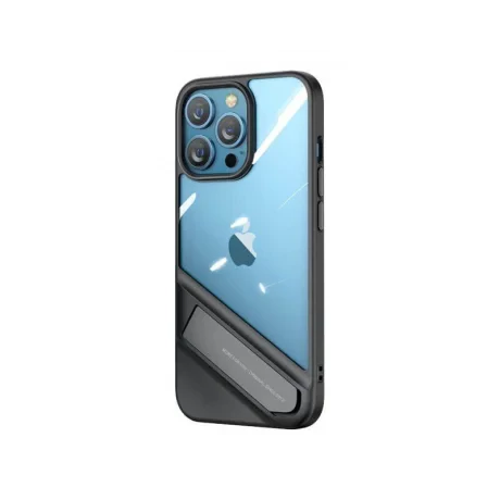 Husa Cover Ugreen Fusion Standing Case pentru iPhone 13 Pro Max Rama Neagra