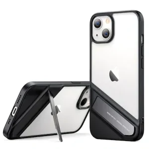 Husa Cover Ugreen Fusion Standing Case pentru iPhone 13 Rama Neagra