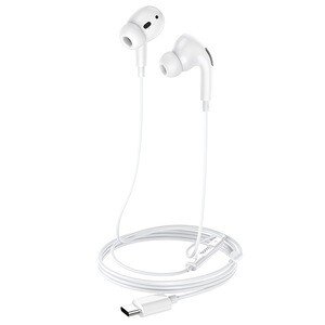 Casti In-Ear Hoco M1 PRO cu fir conector Type C 1.2 m Alb thumb