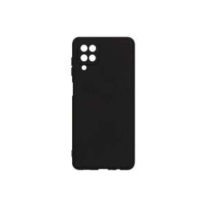 Husa Cover Silicon Slim Mat pentru Samsung Galaxy A12 Negru