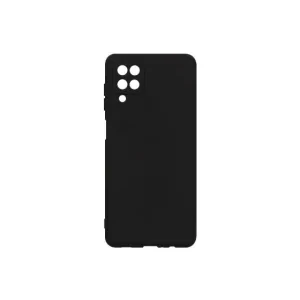 Husa Cover Silicon Slim Mat pentru Samsung Galaxy A12 Negru