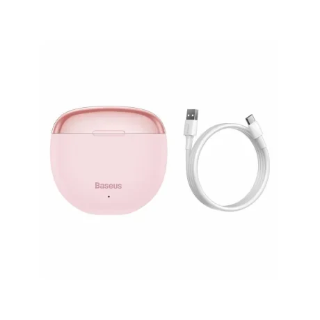 Casti Bluetooth Baseus TWS Encok NGW2-03 Roz