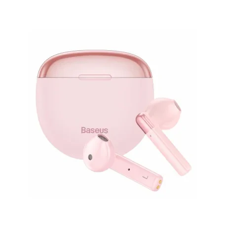 Casti Bluetooth Baseus TWS Encok NGW2-03 Roz