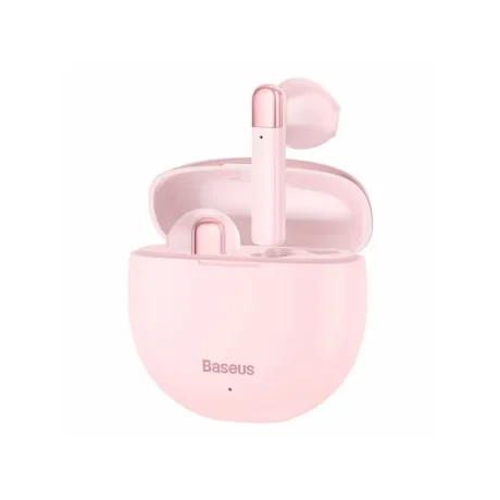 Casti Bluetooth Baseus TWS Encok NGW2-03 Roz