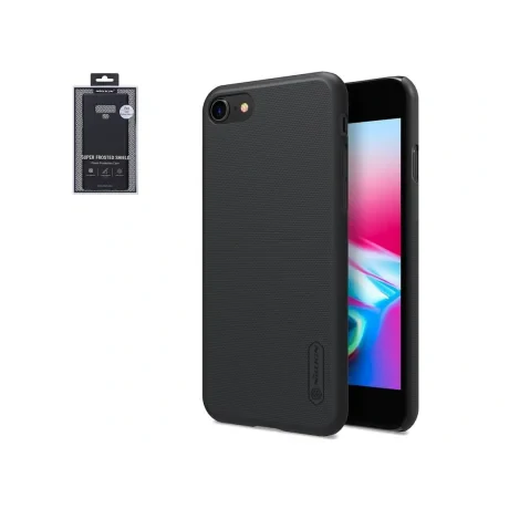 Husa Cover Nillkin Super Frosted pentru iPhone 7/8/SE 2 Negru+Suport