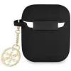 Husa Cover Guess 4G Charms pentru Airpods 1/2 Black