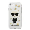 Husa Cover Karl Lagerfeld Ikonik Flower pentru iPhone 7/8/SE 2 /SE 2022 Transparent