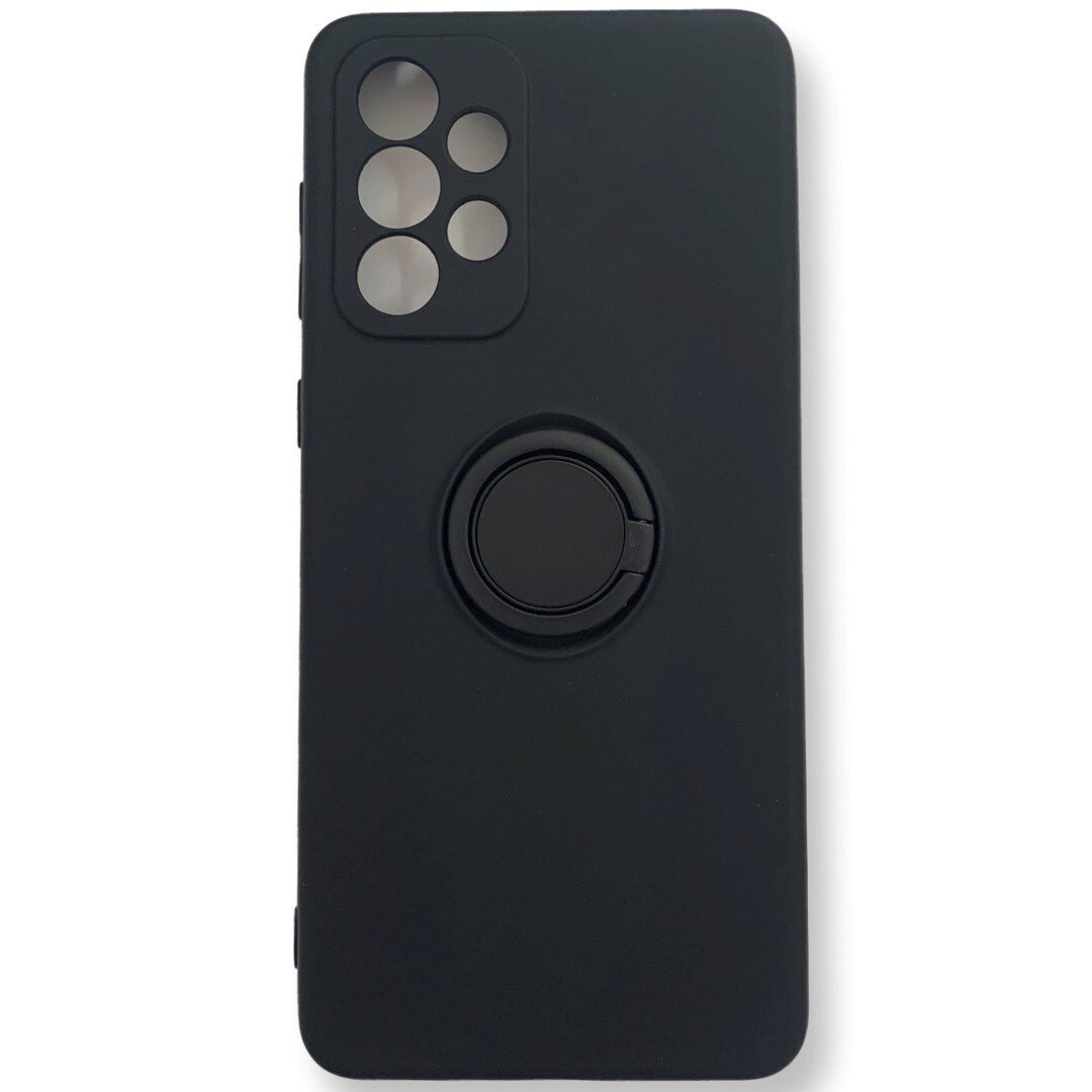 Husa Cover Silicon Finger Grip pentru Samsung A33 5G Negru thumb