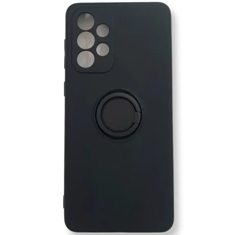 Husa Cover Silicon Finger Grip pentru Samsung A33 5G Negru