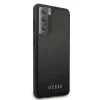 Husa Cover Guess Leather Saffiano pentru Samsung Galaxy S21 FE 5G Black