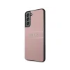 Husa Cover Guess Leather Saffiano pentru Samsung Galaxy S21 FE 5G Pink