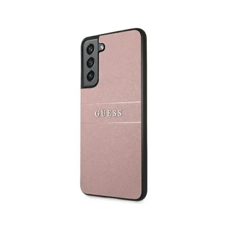Husa Cover Guess Leather Saffiano pentru Samsung Galaxy S21 FE 5G Pink