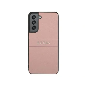 Husa Cover Guess Leather Saffiano pentru Samsung Galaxy S21 FE 5G Pink