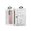 Husa Cover Guess Leather Saffiano pentru Samsung Galaxy S21 FE 5G Pink