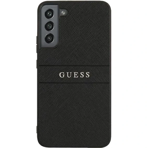 Husa Cover Guess Leather Saffiano pentru Samsung Galaxy S22 Black