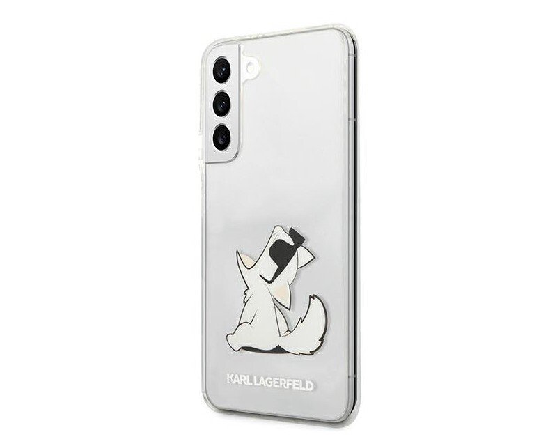 Husa Cover Karl Lagerfeld TPU Choupette Eat pentru Samsung Galaxy S22 Plus Clear thumb