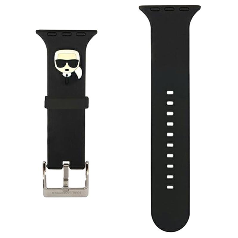 Curea Karl Lagerfeld Choupette pentru Apple Watch 38/40mm Black thumb