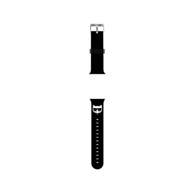 Curea Karl Lagerfeld Choupette pentru Apple Watch 42/44mm Black