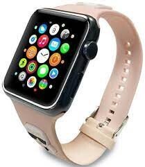 Curea Karl Lagerfeld Choupette pentru Apple Watch 42/44mm Pink thumb