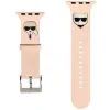 Curea Karl Lagerfeld Choupette pentru Apple Watch 42/44mm Pink
