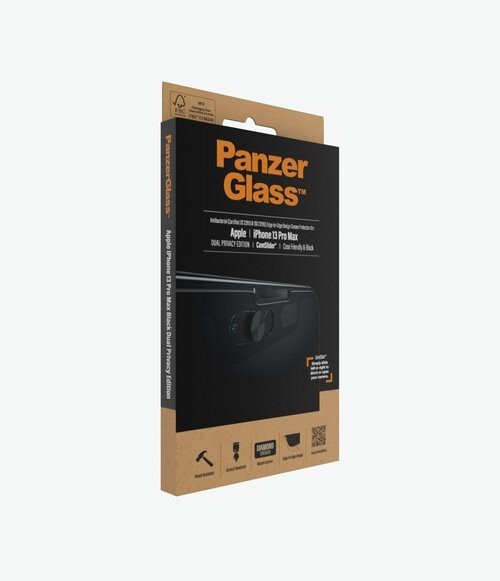 Folie Sticla Panzer Privacy pentru iPhone 13 Pro Max Negru thumb