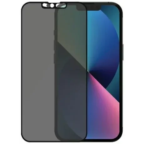 Folie Sticla Panzer Privacy pentru iPhone 13/13 Pro Negru