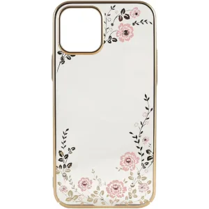 Husa Cover Kingxbar Flora pentru iPhone 11 Pro Auriu