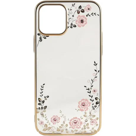 Husa Cover Kingxbar Flora pentru iPhone 11 Pro Max Auriu