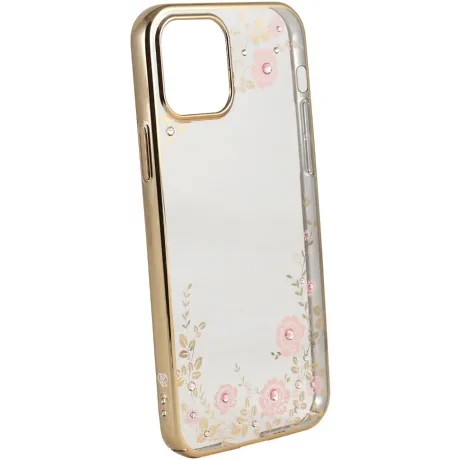 Husa Cover Kingxbar Flora pentru iPhone 11 Pro Max Auriu