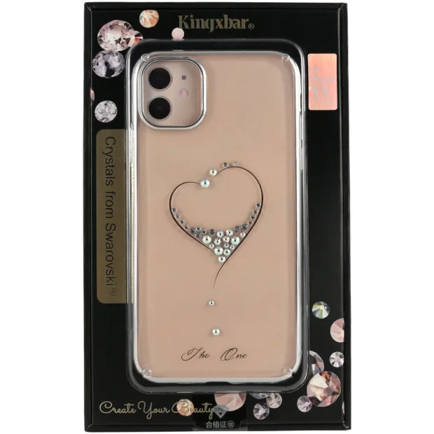 Husa Cover Kingxbar Wish pentru iPhone 11 Argintiu