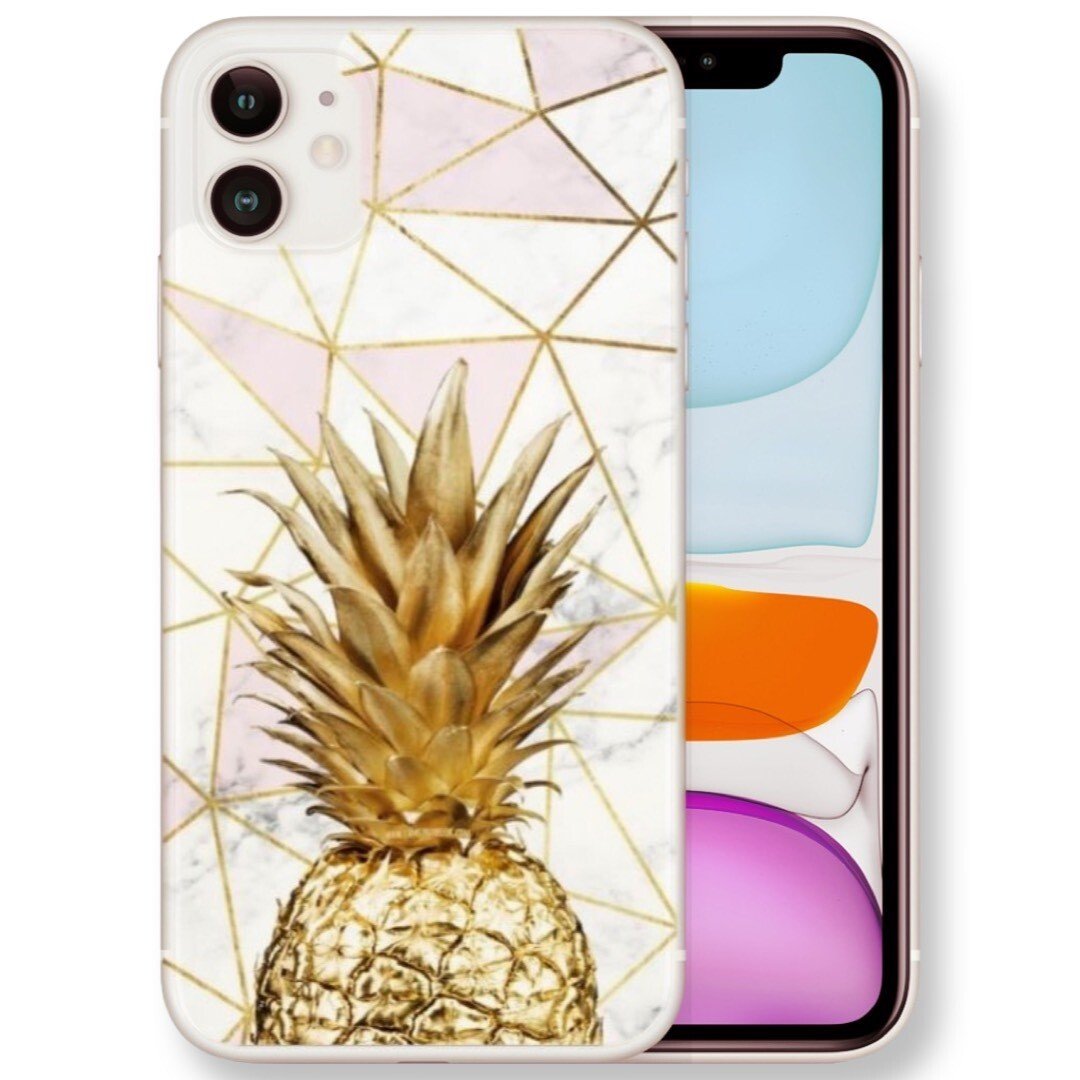 Husa Fashion Mobico pentru iPhone 13 Pineapple thumb