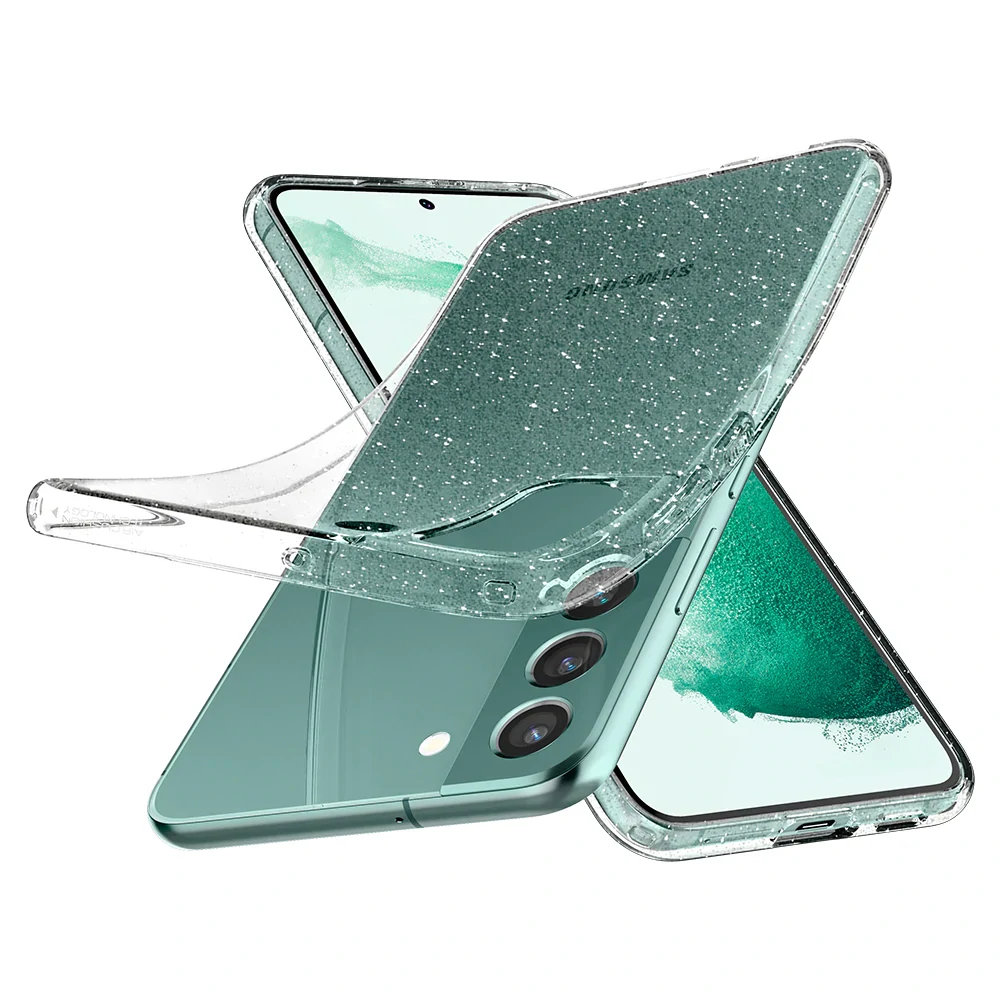 Husa Cover Spigen Liquid Crystal Glitter pentru Samsung Galaxy S22 5G thumb